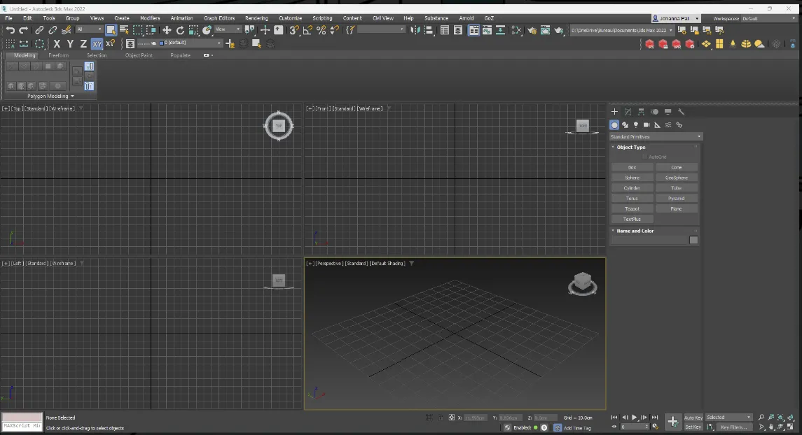 3DS Max environment