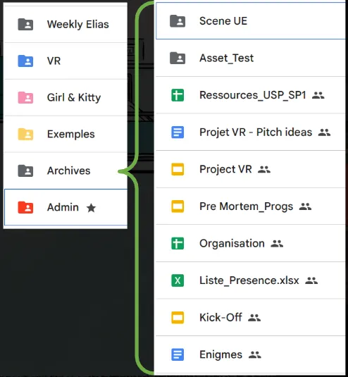 Archives Folder