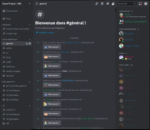 Projects Discord