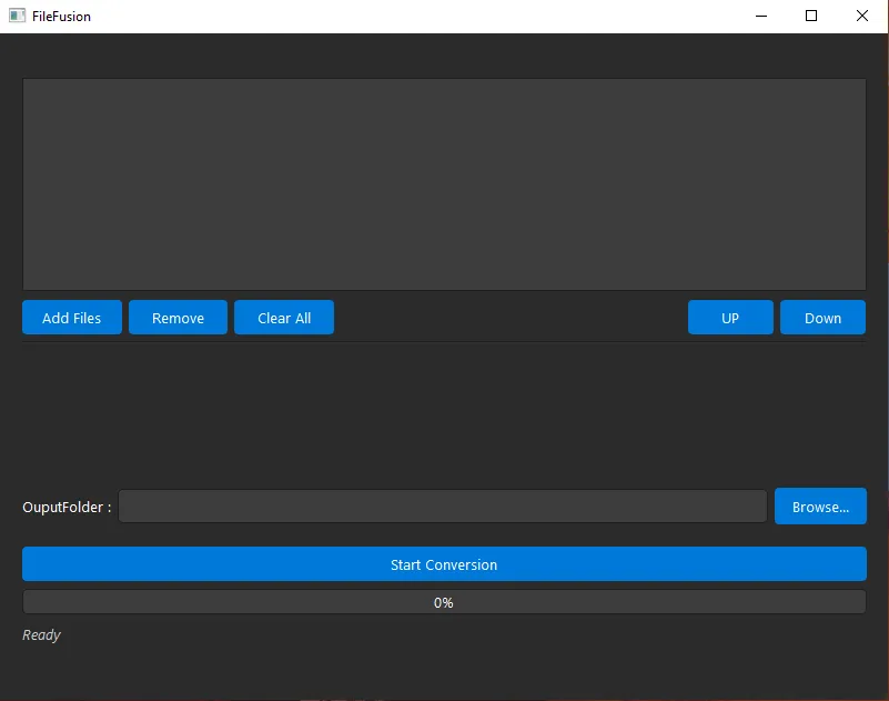FileFusion - Python Pdf Converter