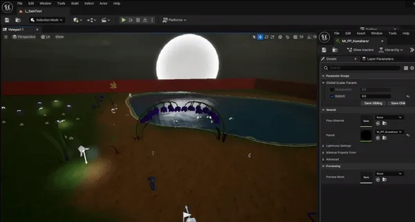 Kuwahara filter effect