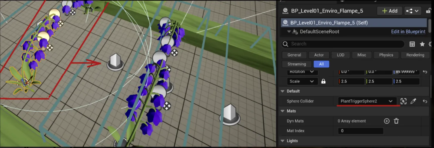 Collision selection