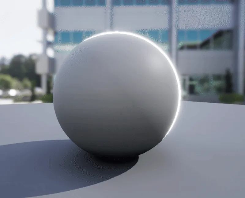 Dynamic rim shader