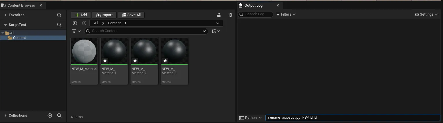 Unreal Engine - Renaming Tool