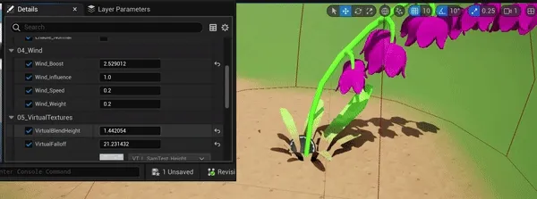 Virtual Texturing blend
